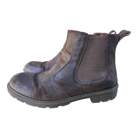 Born Irving Chelsea Boot Brown Leather Men Size US 11 - Picture 2 of 6